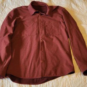 Lululemon men's Double Pocket Long Sleeve Overshirt